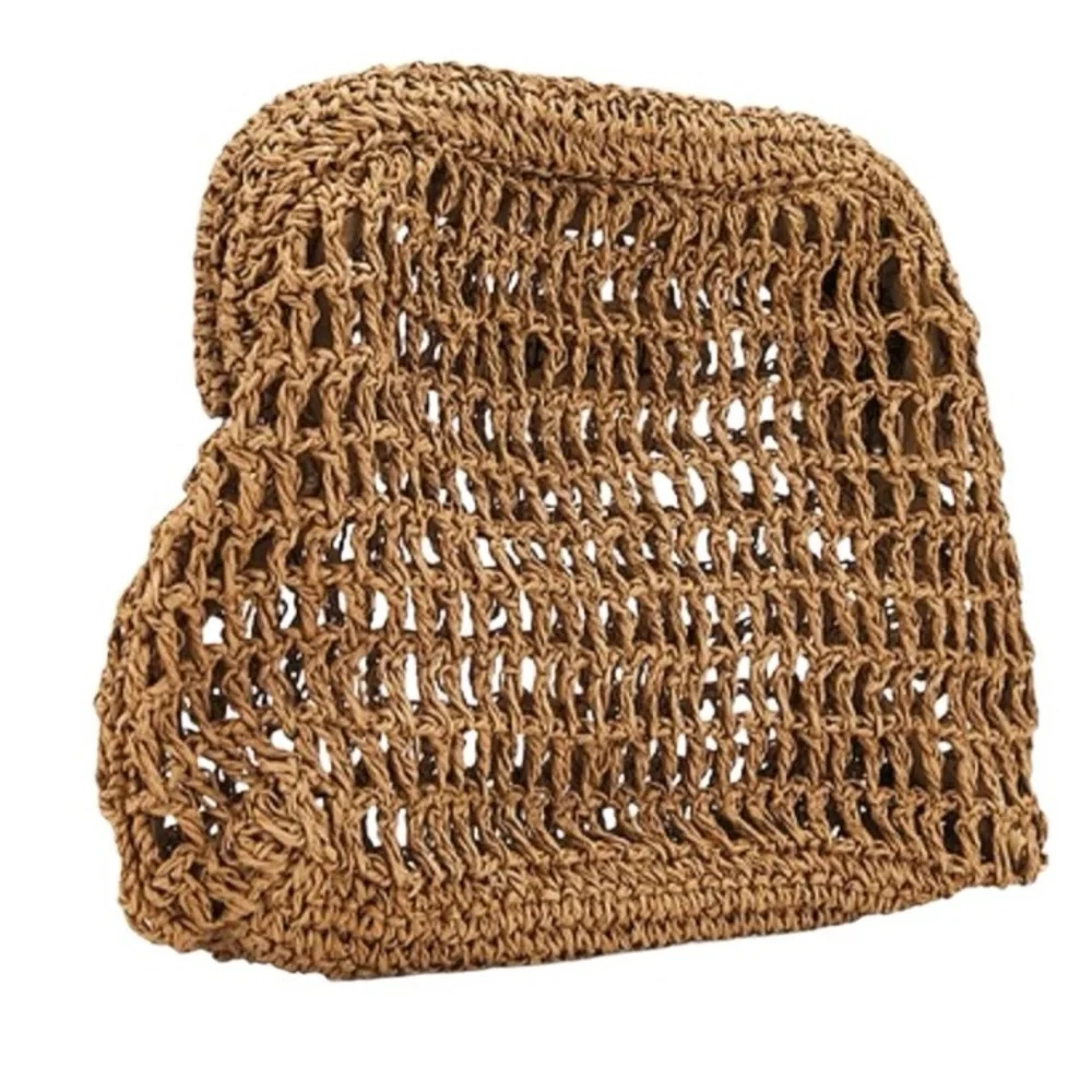 NWT Free People Sand Bound Clutch in Tan - Picture 4 of 5